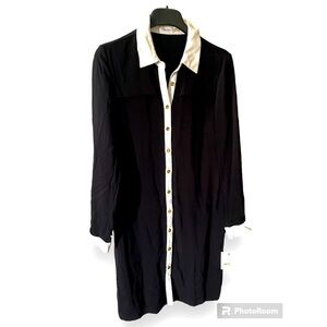 Calvin Klein Long Sleeves Women’s Shirt Dress (Sz 10 - NWT)